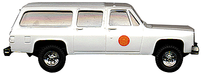 American Light Trucks - Railroad Owned Chevy Suburban -- Southern Pacific