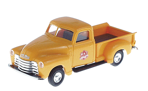 American Trucks - 1950 Chevy Pickup w/Railroad Markings -- Missouri-Kansas-Texas "Katy"