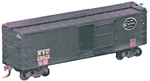 Double Sheathed Boxcar -- NYC
