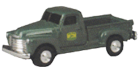 Farm Country Vehicles Trucks Chevrolet -- 1950 Pickup w/Vintage John Deere Graphics