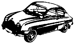 Automobile SAAB -- 96