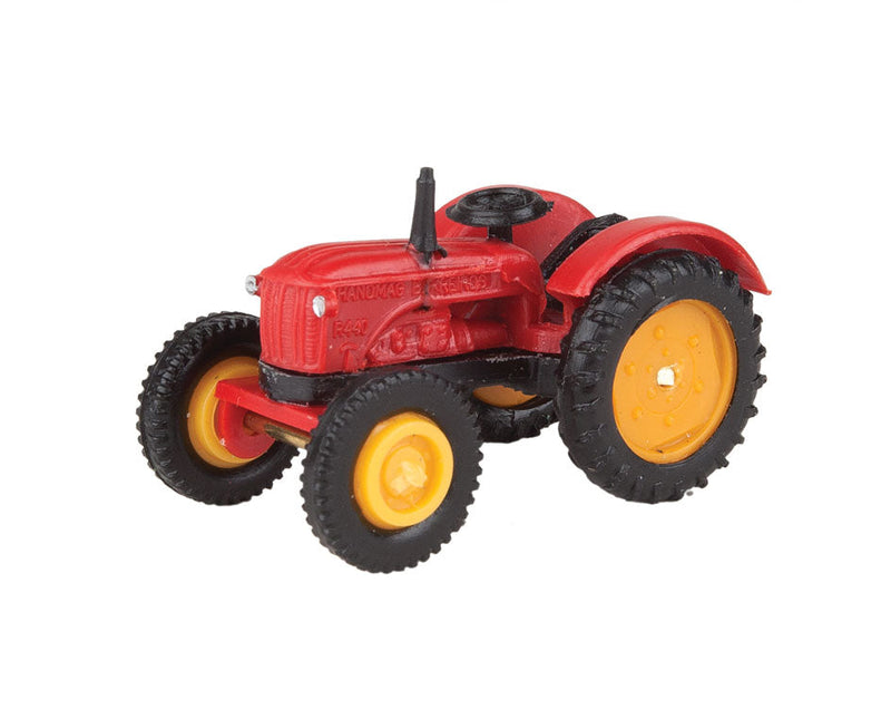 Hanomag Farm Tractor - Assembled -- Red