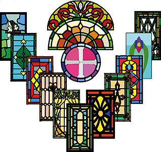 PC Software for Windows -- Stained Glass Windows