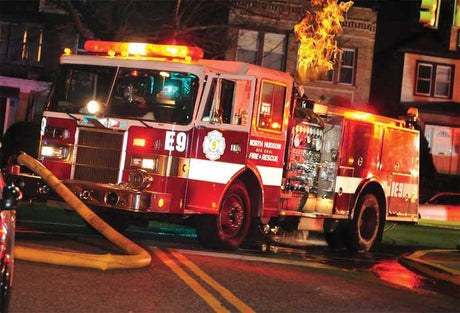 Fire Truck Siren Unit -- Assembled