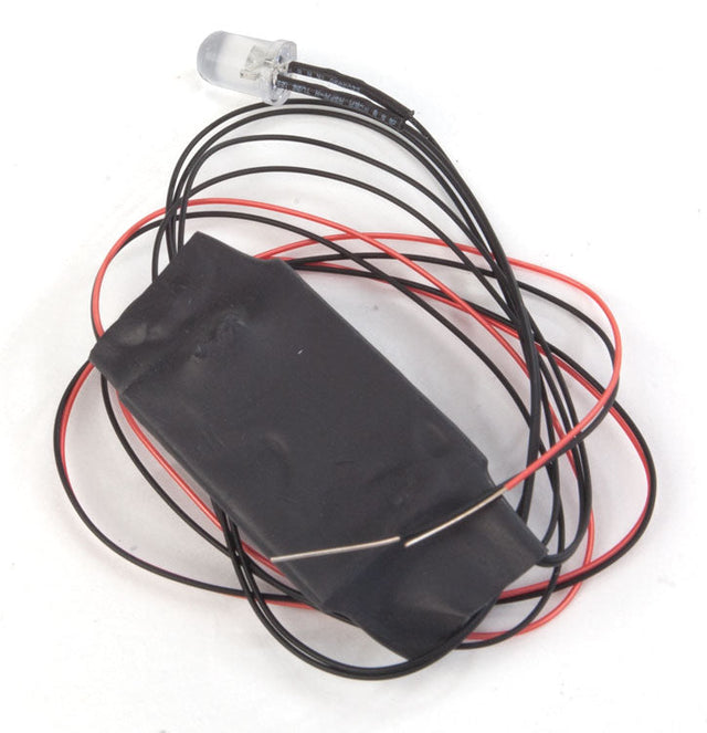 Lighthouse Light Circuit - Assembled - 5mm LED - AC or DC -- Cool White