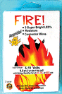 Universal Input -- 18V 3mm LEDs Fire Kit pkg(3)-1