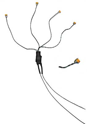 Chip Circuit with 4 SMD LEDs -- 7-19V AC/DC