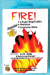 Universal Input -- 18V 5mm LEDs Fire Kit-1