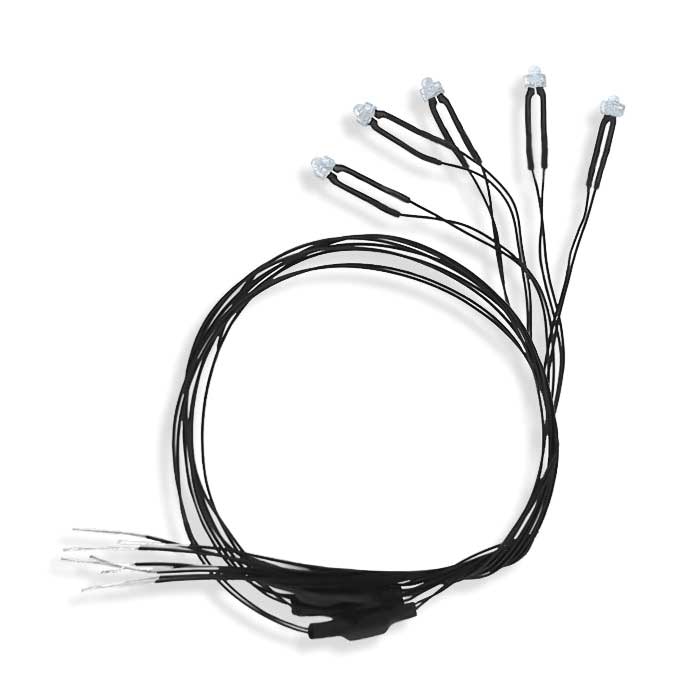 Universal Input -- 18V 5mm LEDs Fire Kit-2