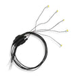 Surface Mount/SMD-Chip LED w/8"  20.3cm Wire Lead -- Yellow 6-19 Volt AC/DC 3.3 x 1.6 x .8mm