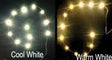 12 LED Chip String -- Cool White, 12-18V AC/DC, 1.6 x 3.2mm LEDs