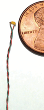 Nano Chip LED w/8"  20.3cm Wire Leads - 7-19V AC or DC pkg(5) -- Warm White-1