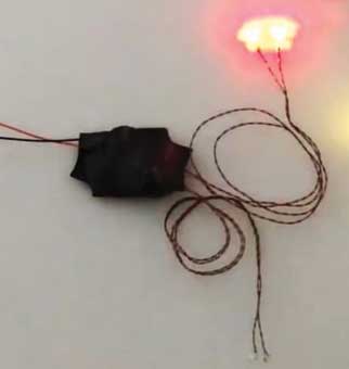 LED Alternator Circuit Red-Red -- 7-19V AC/DC