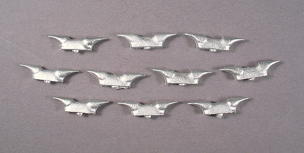 Large Cleats approx. 54" Long (Unpainted Metal Casting pkg(10)