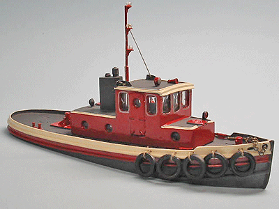 45' Harbor Tug Kit -- Waterline Hull