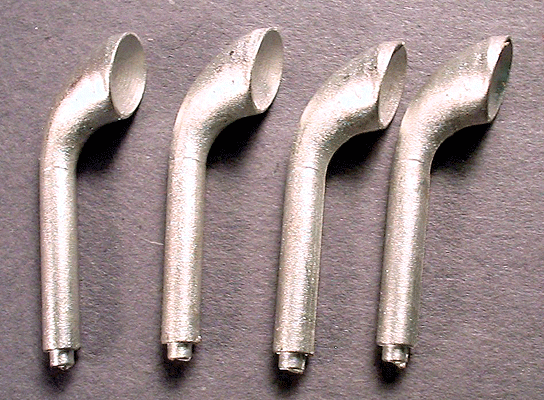 Old-Style Cowl Ventilator (Unpainted Metal Casting pkg(4)