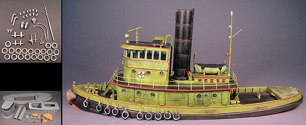92' Steam Railroad Tug Kit