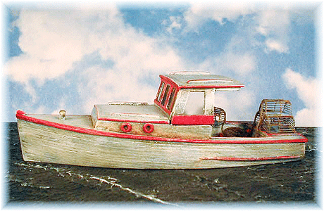 34' Lobster Boat Kit -- Waterline Hull