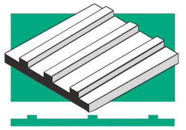 Board & Batten 12x24" -- .075" Spacing