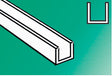 14" Styrene Channel -- .312"  .79cm pkg(3)