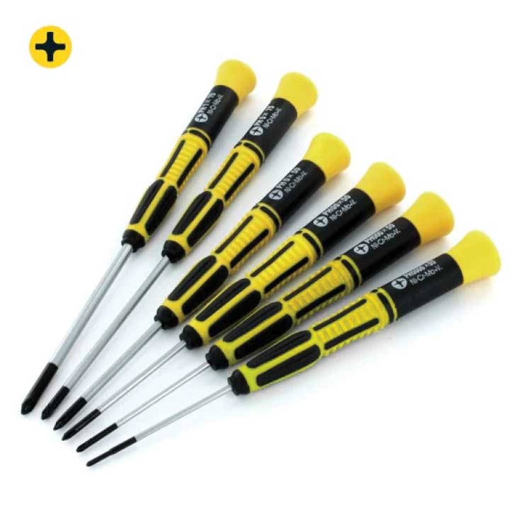 Phillips Screwdriver Set -- pkg(6)