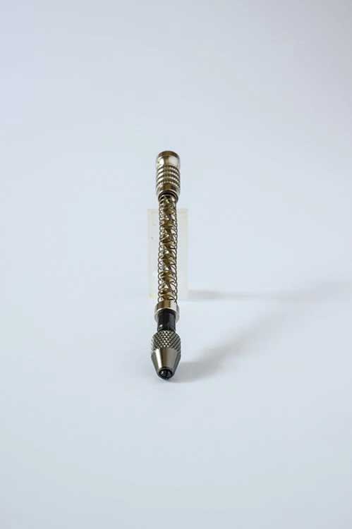 Archimedian Drill Stock Mini Spiral Hand Drill -- For Small Bits up to 1mm