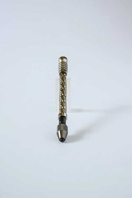 Archimedian Drill Stock Mini Spiral Hand Drill -- For Small Bits up to 1mm