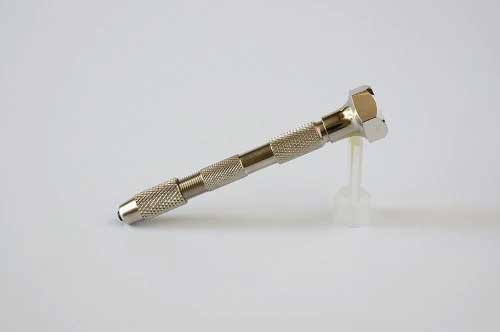 Pin Vise -- Swivel Head. Includes 2 Reversible Collets-1