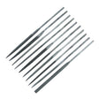 Medium-Cut Needle File Set - Jeweltool -- 10 Different Profiles