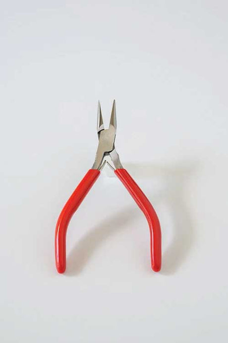 Box-Joint Smooth Pliers -- 115mm, Sprung, Insulated Grip-1