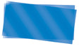 Transpartent Sheets pkg(2) - .010 x 6 x 12"  .025 x 15.2 x 30.5cm -- Blue