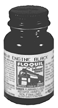 Railroad Colors - 1oz  30ml - Solvent Based -- Engine Black