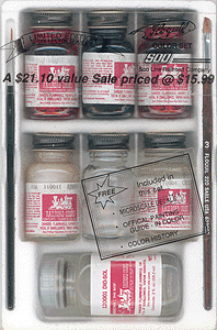 Railroad Paint & Decal Sets -- Soo (Candy Apple Red Scheme)
