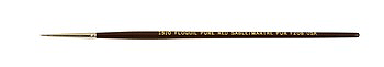 Red Sable Brush - Round -- 15/0