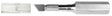 K6 Heavy Duty Hex Aluminum Handle Knife -- Carded w/Safety Cap
