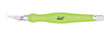 K26 Fit Grip Knife -- With 11 Blade and Safety Cap (green)