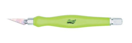 K26 Fit Grip Knife -- With 11 Blade and Safety Cap (green)