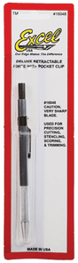 Deluxe Retractable Knife -- Carded w/Clip