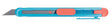 K73 Smart Snap Knife with 30 Degree Blade -- With 11 Blade and Safety Cap (blue, pink)