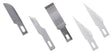 Light Duty Replacement Blades (Fit K1, K3, K17, K18, K30 & K40 Handles) -- Assorted Blades pkg(5) Carded