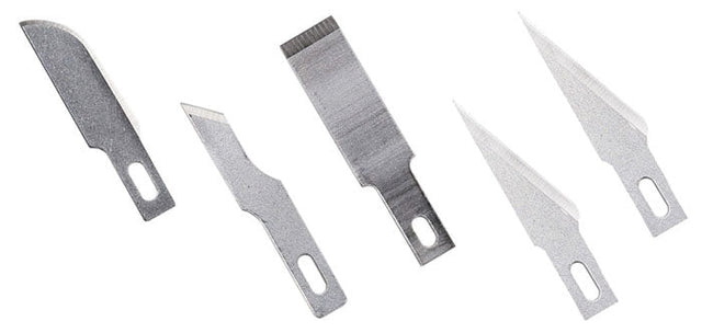 Light Duty Replacement Blades (Fit K1, K3, K17, K18, K30 & K40 Handles) -- Assorted Blades pkg(5) Carded