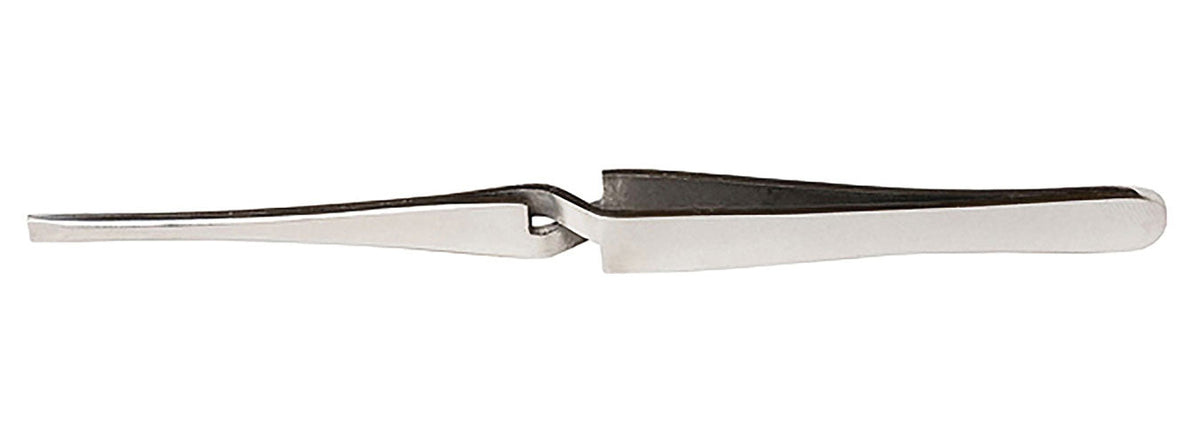 Stainless Steel Tweezers -- 6-1/2" Large Self Closing, Carded