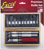 Hobby Knife Set -- Wooden Box, Carded
