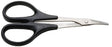 Light Duty Stainless Steel Scissors -- 5-1/2" Curved w/Lexan Handles