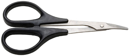 Light Duty Stainless Steel Scissors -- 5-1/2" Curved w/Lexan Handles