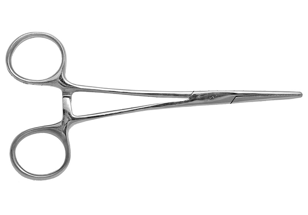 Stainless Steel Hemostat -- 5-1/2" Straight Nose