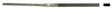 5-1/2" Long, Cut #2 Needle Files -- Equaling File, Carded