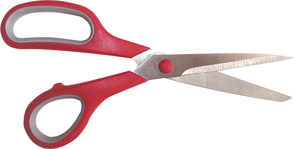 Scissors -- Grip-On Stainless Steel