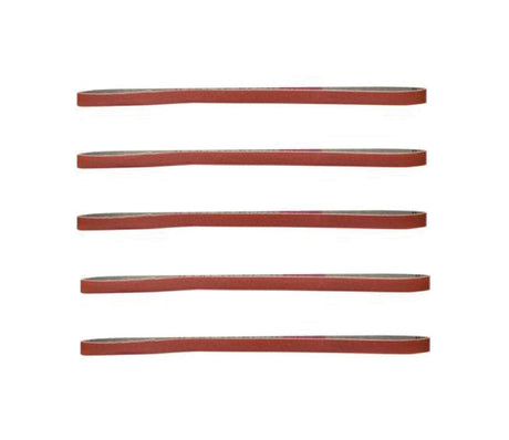Replacement belts for sanding sticks -- #320 Grit Sanding Belts (green) pkg(5), Carded