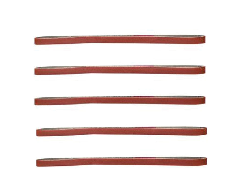 Sanding Stick & Belts -- #80 Grit Sanding Belts (gray) pkg(5), Carded